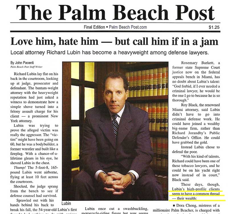 Lubin love him or hate him